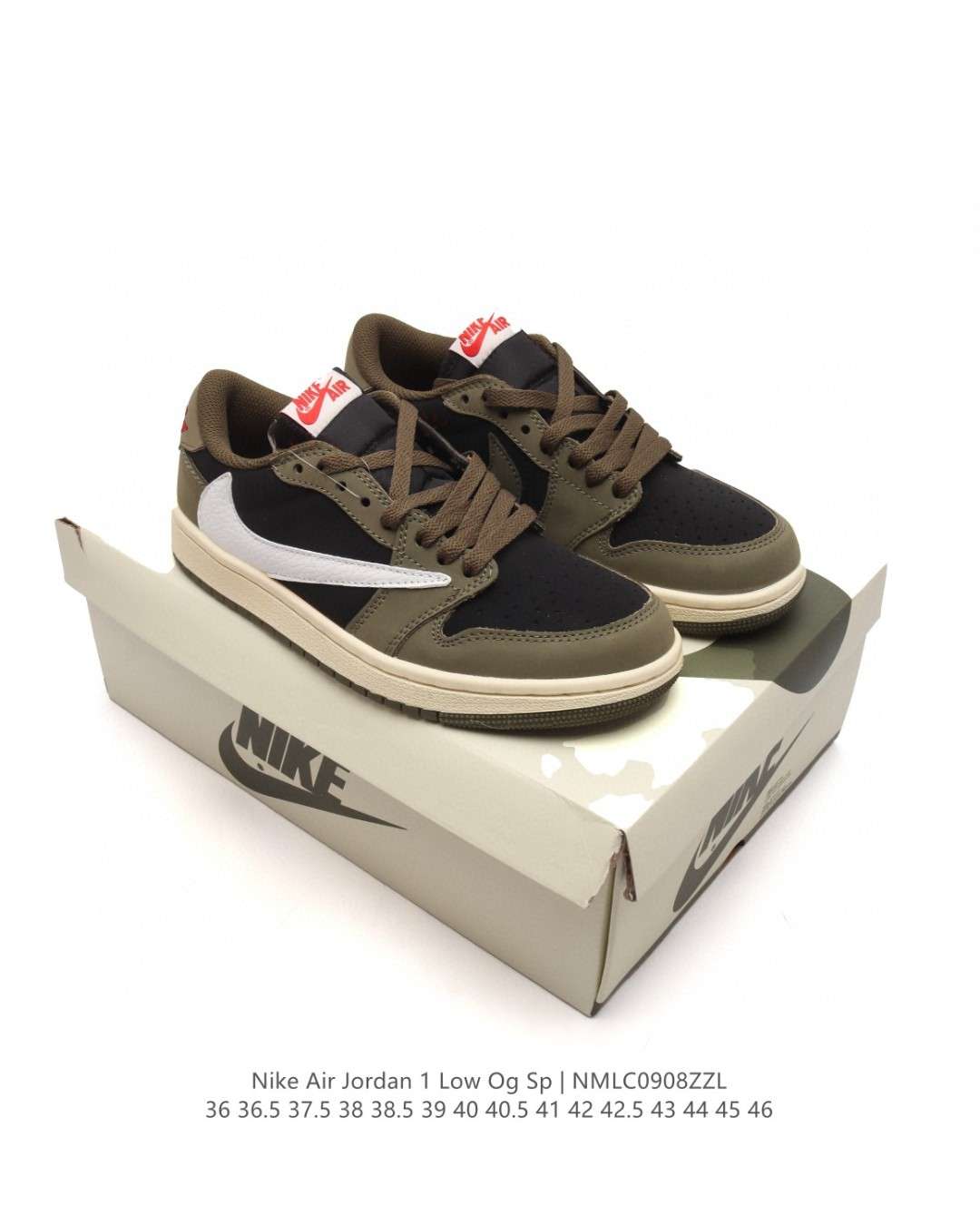 AJ1倒勾合集头层皮 145一双